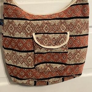 NEW Boho Hippie Kenay Pad Shoulder Bag 15 X 11 X 6 | Textured External Pocket‎